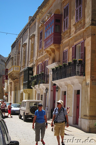 Eindrücke aus der Altstadt von Mdina, Malta