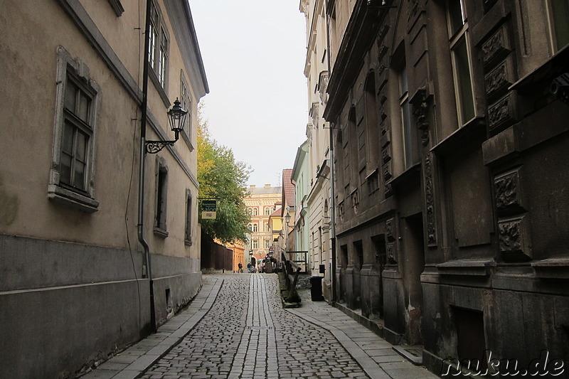 Eindrücke aus der Altstadt von Pilsen, Tschechien