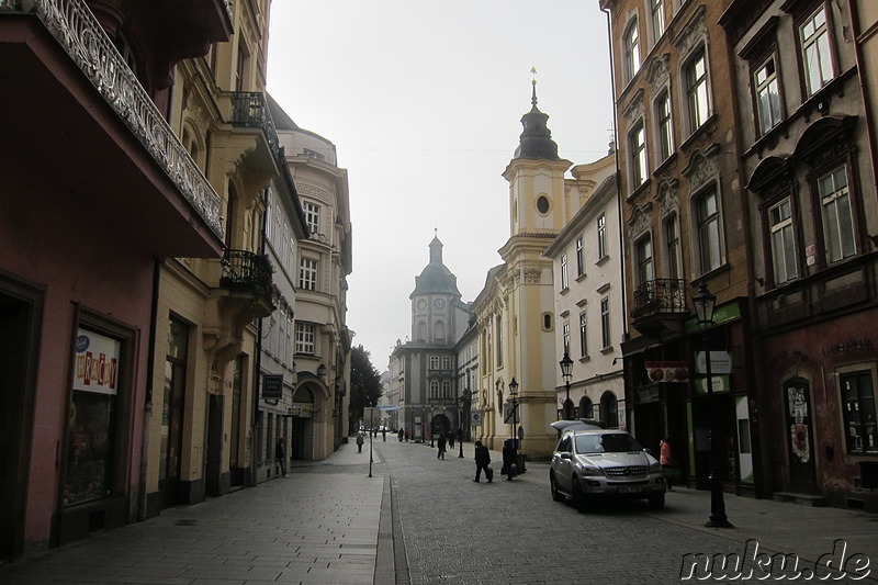 Eindrücke aus der Altstadt von Pilsen, Tschechien