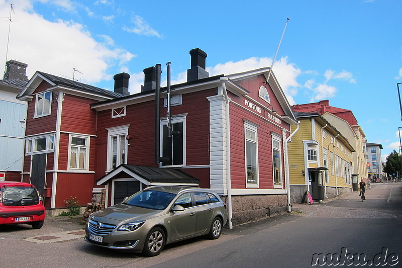 Eindrücke aus der Altstadt von Porvoo, Finnland