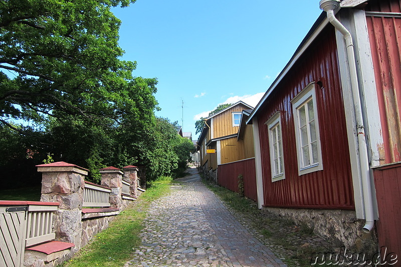 Eindrücke aus der Altstadt von Porvoo, Finnland