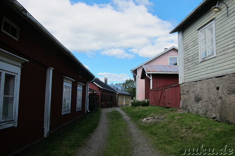 Eindrücke aus der Altstadt von Porvoo, Finnland