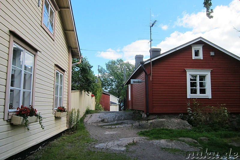 Eindrücke aus der Altstadt von Porvoo, Finnland