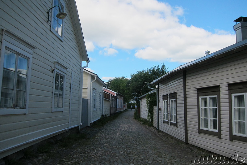 Eindrücke aus der Altstadt von Porvoo, Finnland