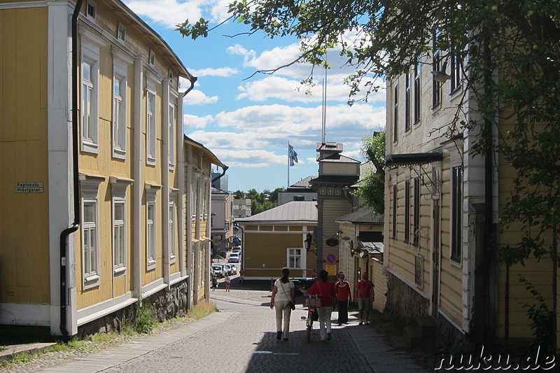 Eindrücke aus der Altstadt von Porvoo, Finnland