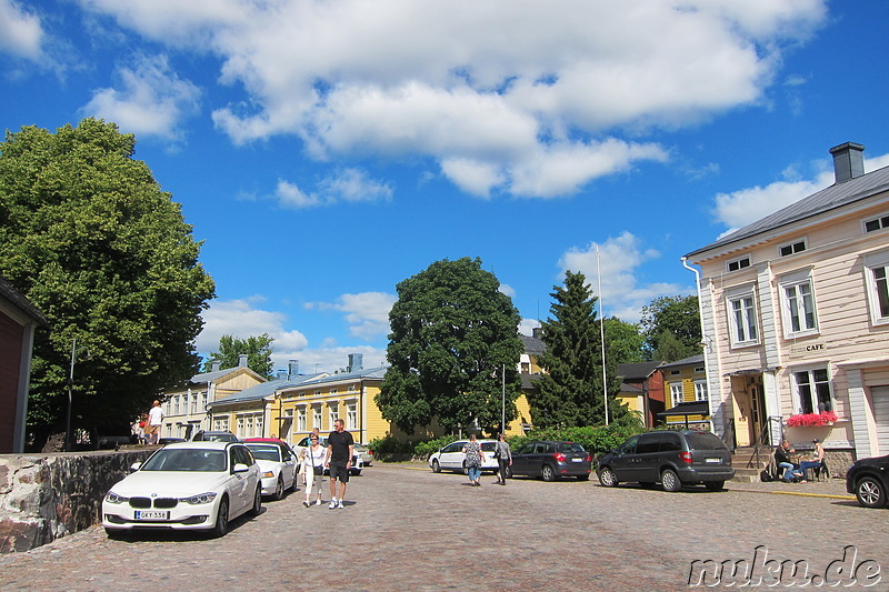 Eindrücke aus der Altstadt von Porvoo, Finnland