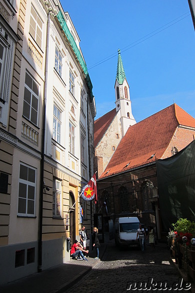 Eindrücke aus der Altstadt von Riga, Lettland