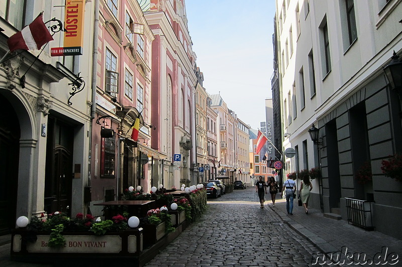 Eindrücke aus der Altstadt von Riga, Lettland