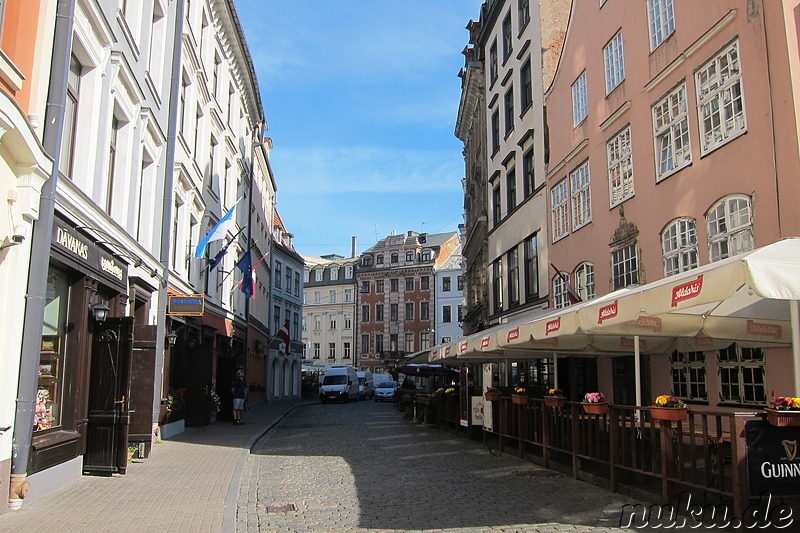 Eindrücke aus der Altstadt von Riga, Lettland