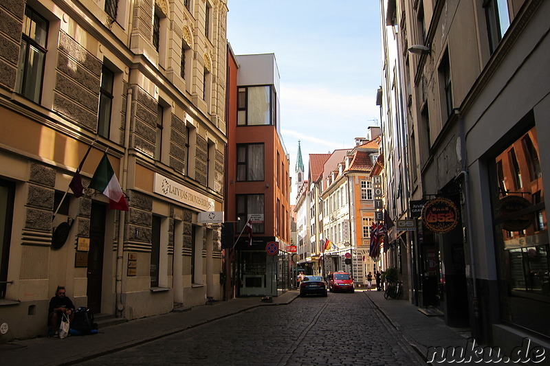 Eindrücke aus der Altstadt von Riga, Lettland