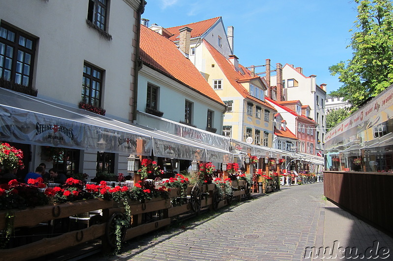 Eindrücke aus der Altstadt von Riga, Lettland