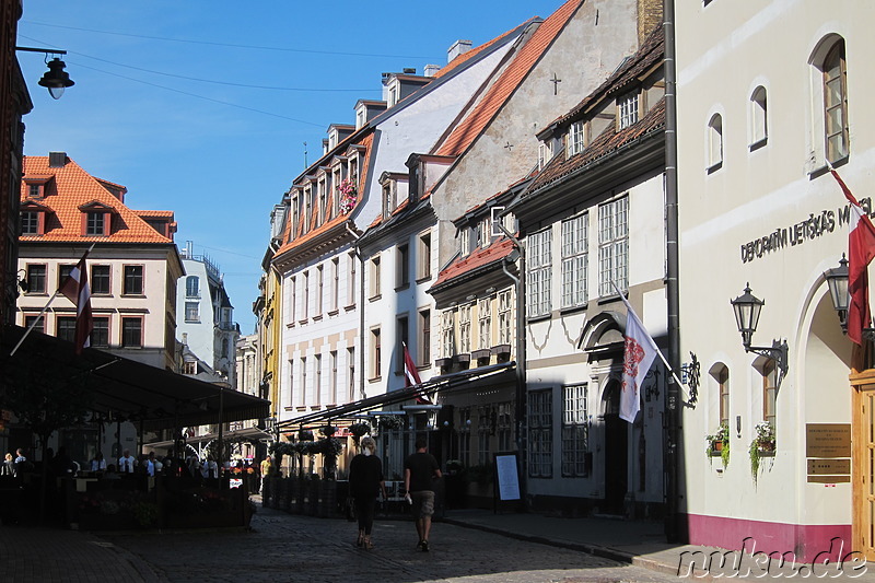 Eindrücke aus der Altstadt von Riga, Lettland