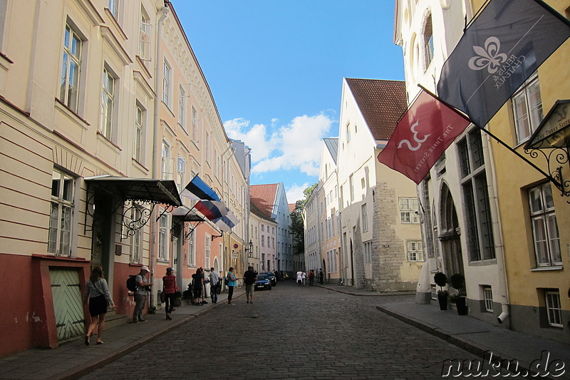 Eindrücke aus der Altstadt von Tallinn, Estland