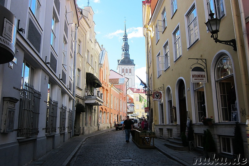 Eindrücke aus der Altstadt von Tallinn, Estland