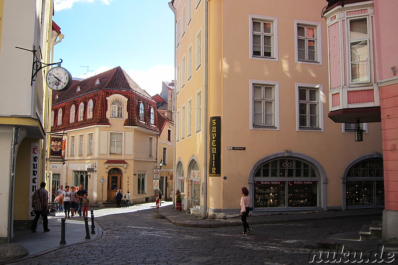 Eindrücke aus der Altstadt von Tallinn, Estland