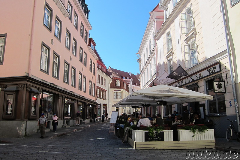 Eindrücke aus der Altstadt von Tallinn, Estland