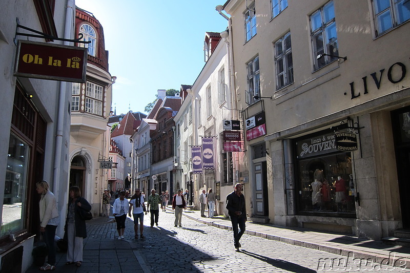 Eindrücke aus der Altstadt von Tallinn, Estland