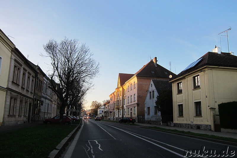 Eindrücke aus der Altstadt von Taus (Domazlice) in Tschechien