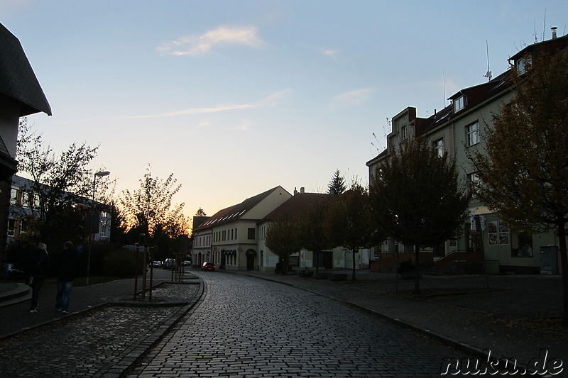 Eindrücke aus der Altstadt von Taus (Domazlice) in Tschechien