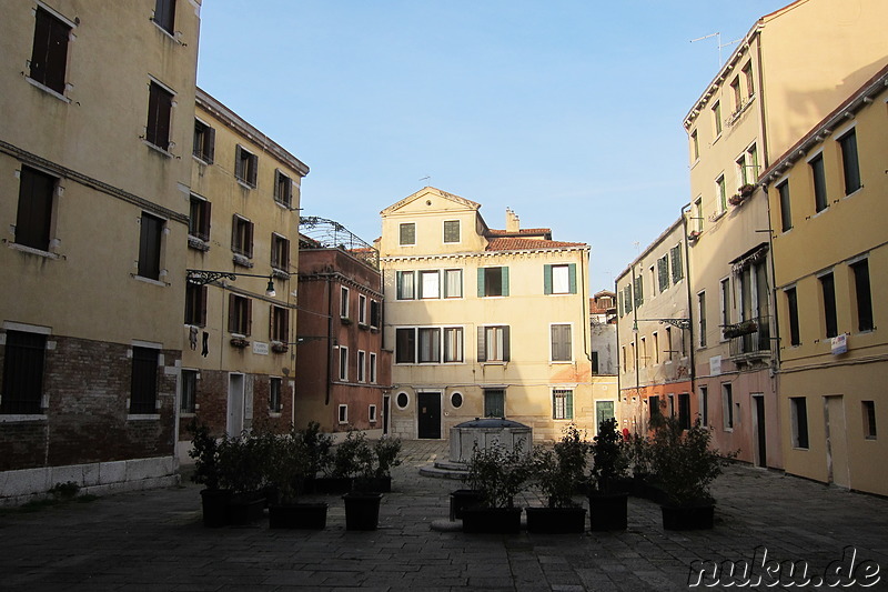 Eindrücke aus der Altstadt von Venedig, Italien