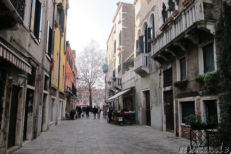 Eindrücke aus der Altstadt von Venedig, Italien