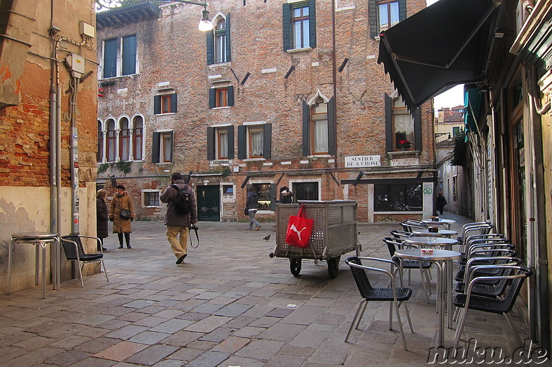 Eindrücke aus der Altstadt von Venedig, Italien