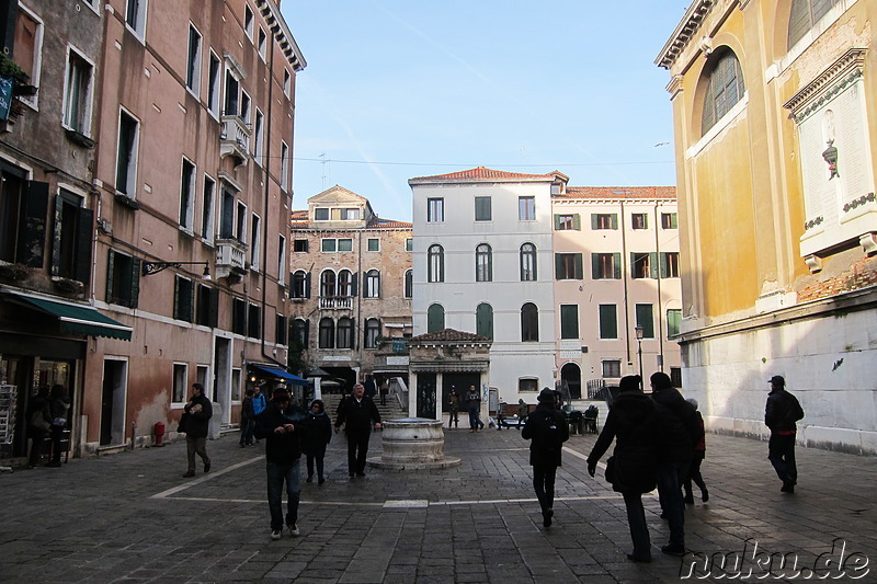 Eindrücke aus der Altstadt von Venedig, Italien