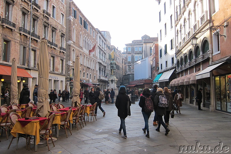 Eindrücke aus der Altstadt von Venedig, Italien