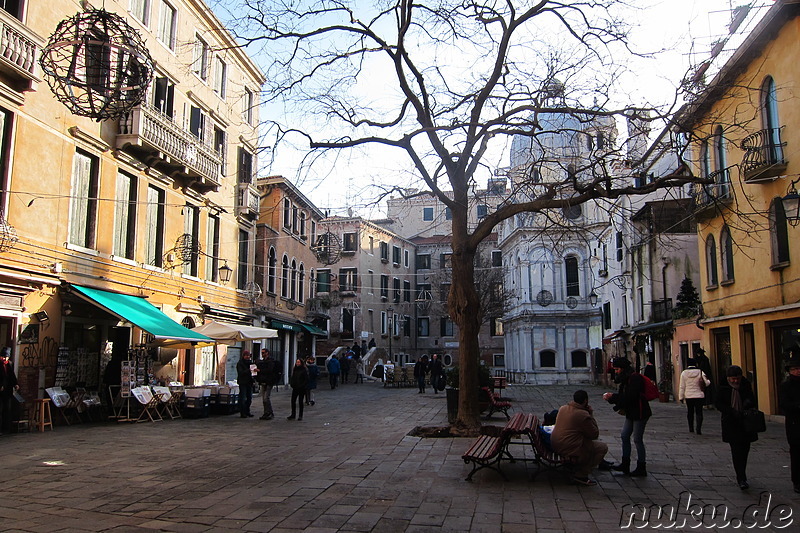 Eindrücke aus der Altstadt von Venedig, Italien