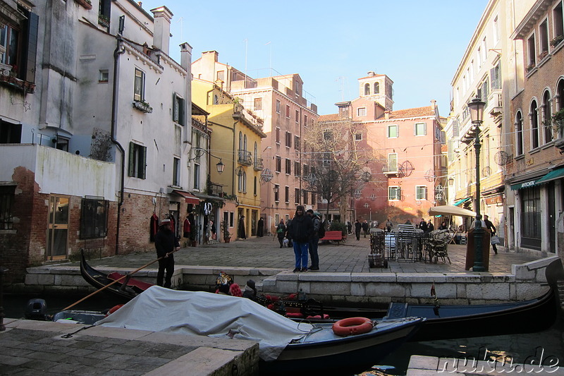 Eindrücke aus der Altstadt von Venedig, Italien