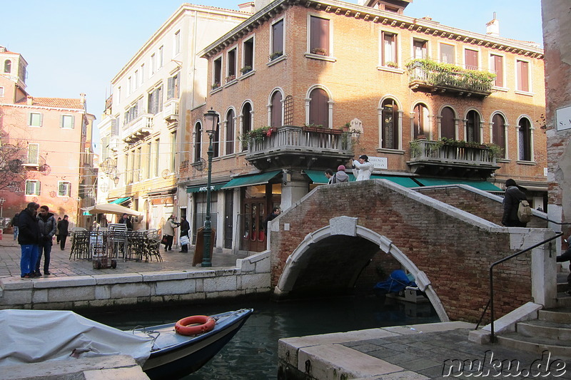 Eindrücke aus der Altstadt von Venedig, Italien