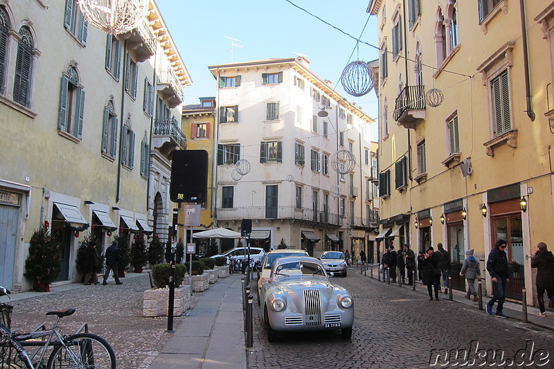 Eindrücke aus der Altstadt von Verona, Italien