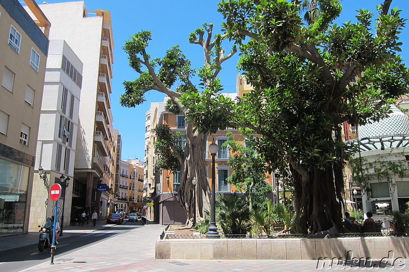 Eindrücke aus der Innenstadt von Alicante, Spanien