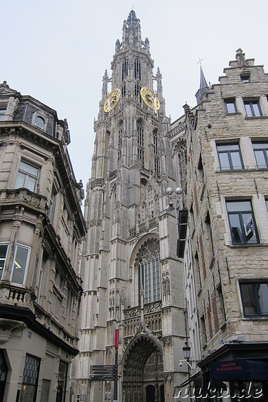 Eindrücke aus der Innenstadt von Antwerpen, Belgien
