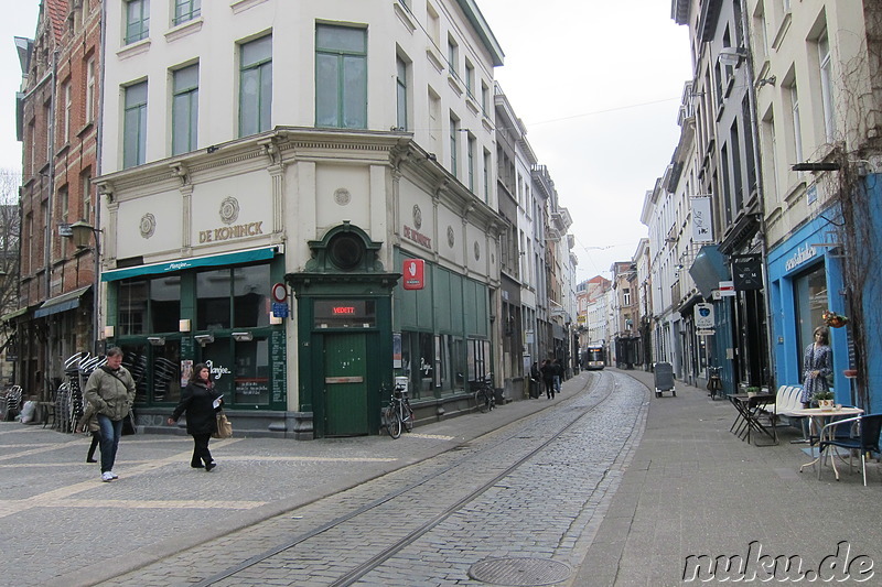 Eindrücke aus der Innenstadt von Antwerpen, Belgien