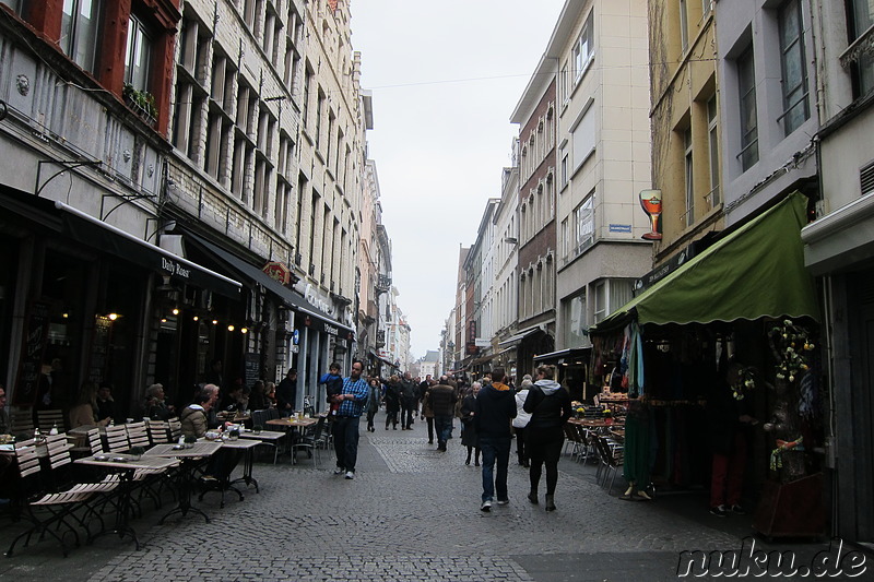 Eindrücke aus der Innenstadt von Antwerpen, Belgien