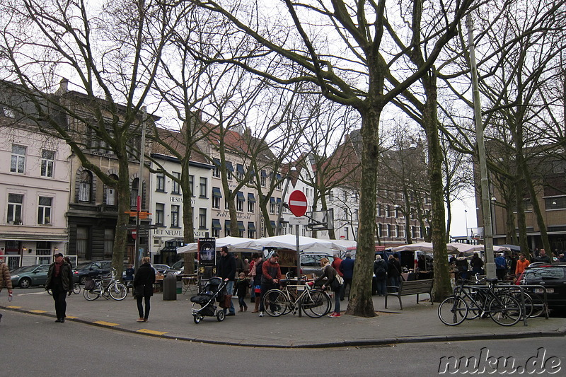 Eindrücke aus der Innenstadt von Antwerpen, Belgien