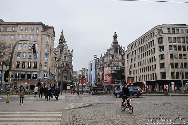 Eindrücke aus der Innenstadt von Antwerpen, Belgien bearbeiten