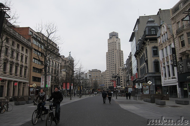 Eindrücke aus der Innenstadt von Antwerpen, Belgien bearbeiten