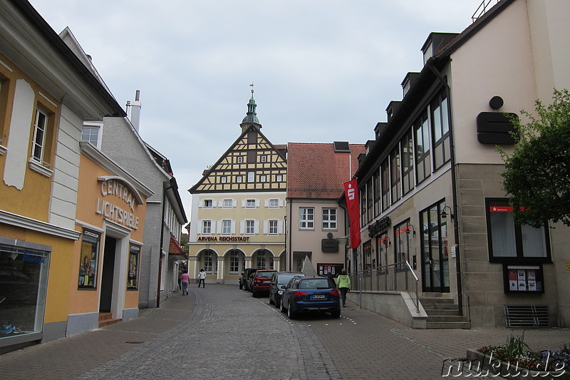 Eindrücke aus der Innenstadt von Bad Windsheim, Franken, Bayern