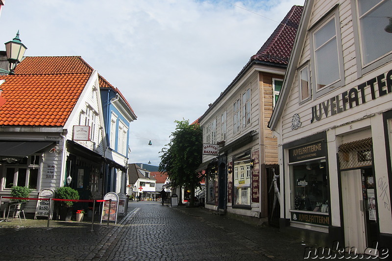 Eindrücke aus der Innenstadt von Bergen, Norwegen