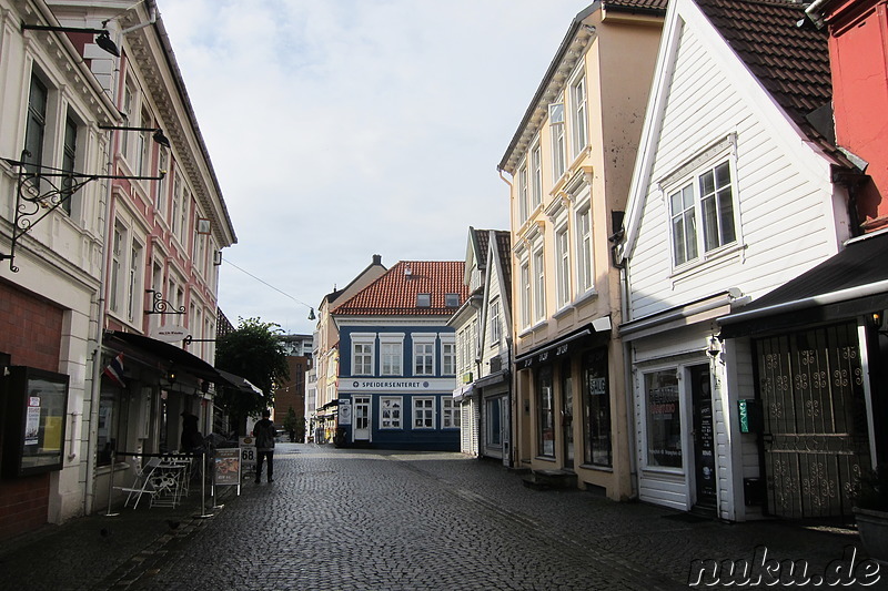 Eindrücke aus der Innenstadt von Bergen, Norwegen