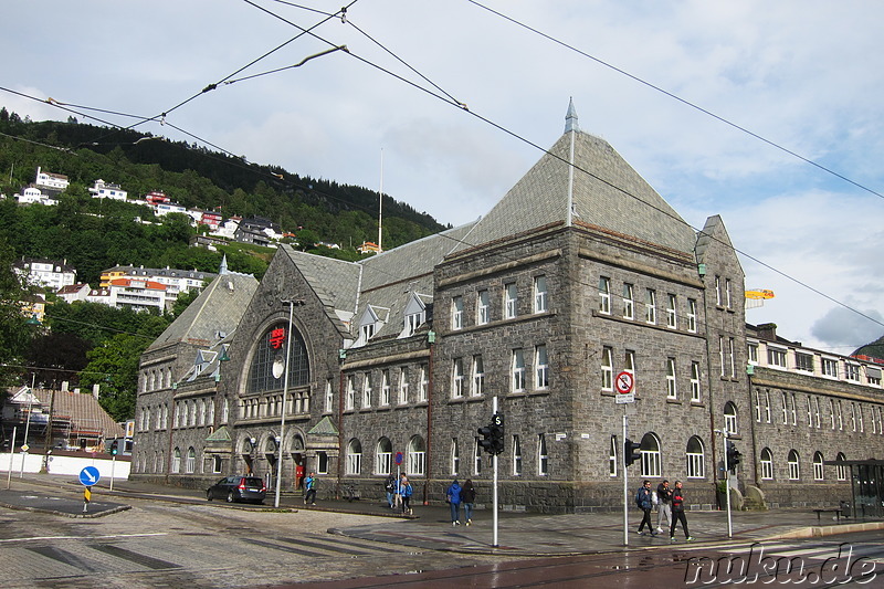 Eindrücke aus der Innenstadt von Bergen, Norwegen