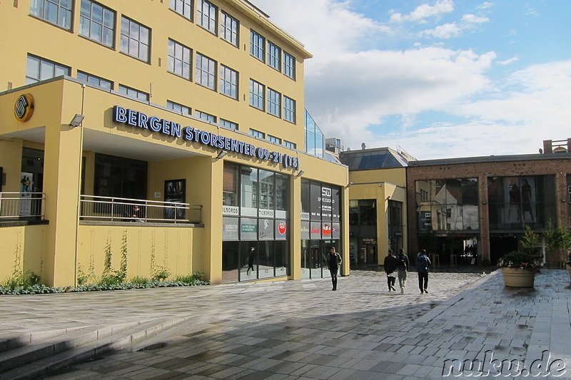 Eindrücke aus der Innenstadt von Bergen, Norwegen