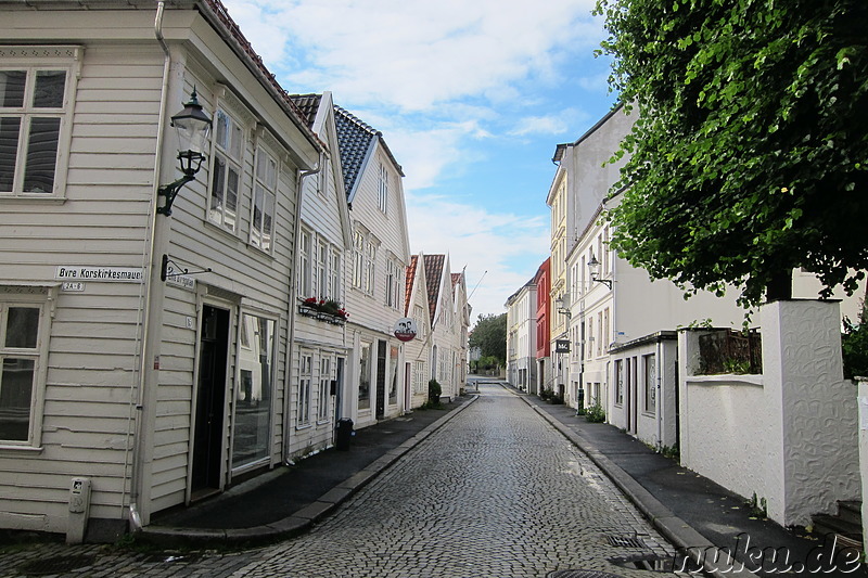 Eindrücke aus der Innenstadt von Bergen, Norwegen