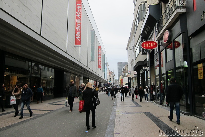 Eindrücke aus der Innenstadt von Brüssel, Belgien