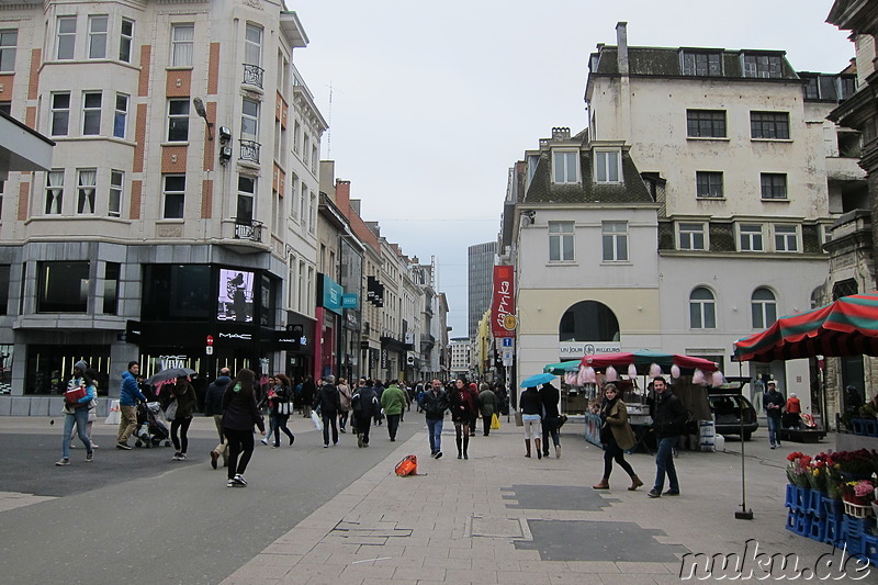 Eindrücke aus der Innenstadt von Brüssel, Belgien