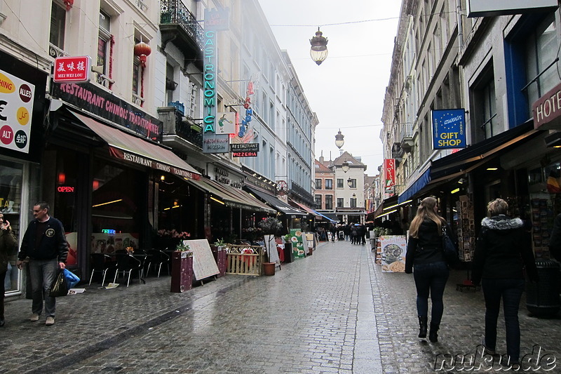 Eindrücke aus der Innenstadt von Brüssel, Belgien