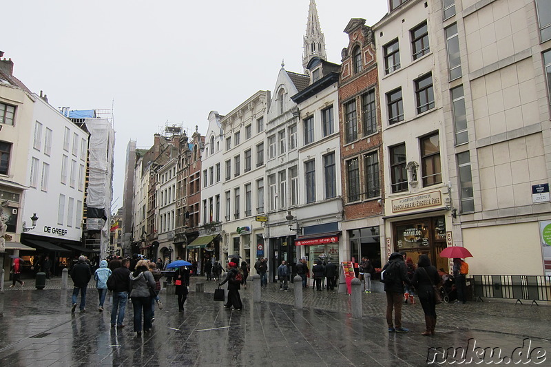 Eindrücke aus der Innenstadt von Brüssel, Belgien