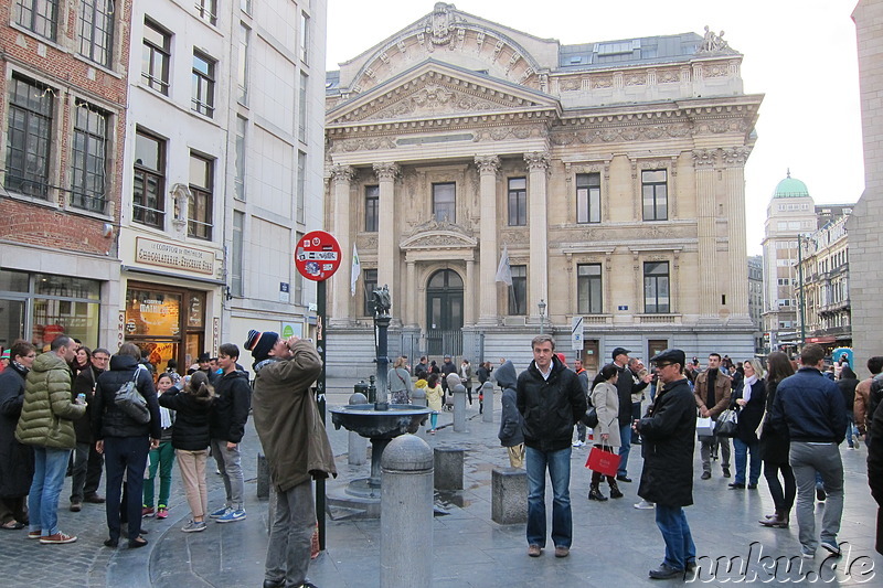 Eindrücke aus der Innenstadt von Brüssel, Belgien